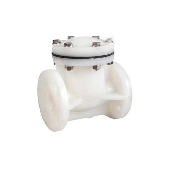 CHECK VALVE(SWING) PVDF